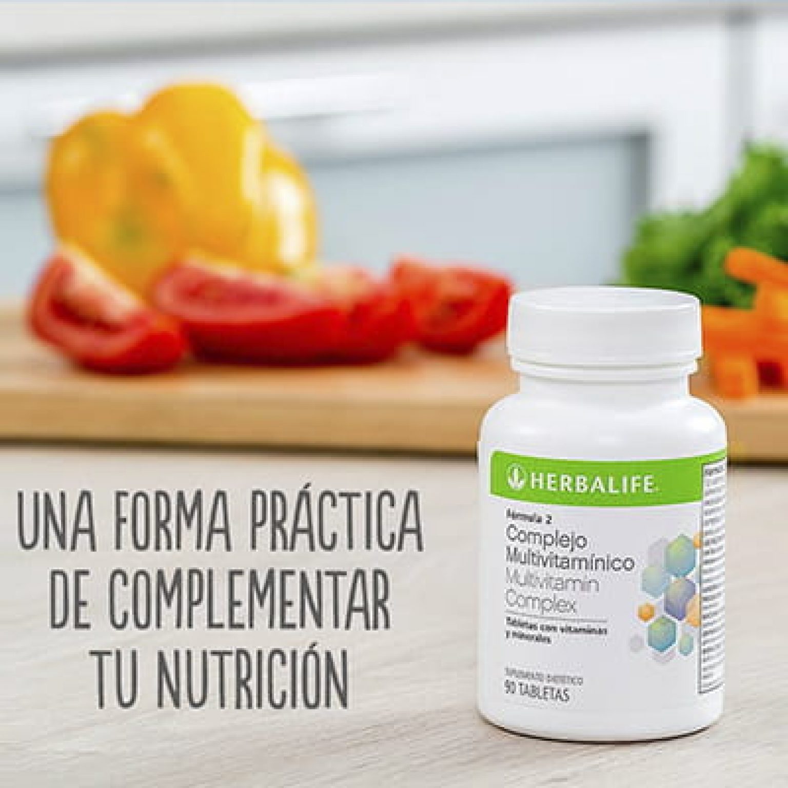 Multivitaminico Herbalife Nutre Tu Cuerpo Y LLenate De Energia